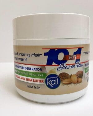 A jar of kai's 1001 regenerating hair conditioner.
